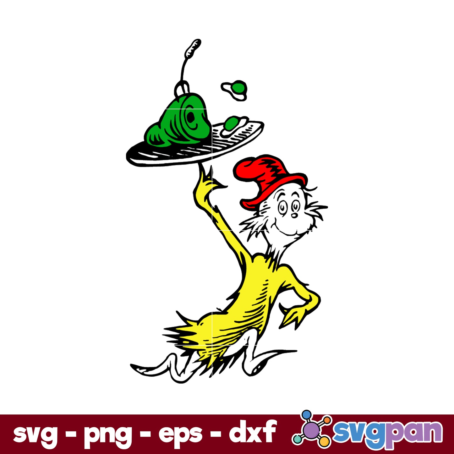 Green Eggs And Ham SVG, Dr Seuss SVG