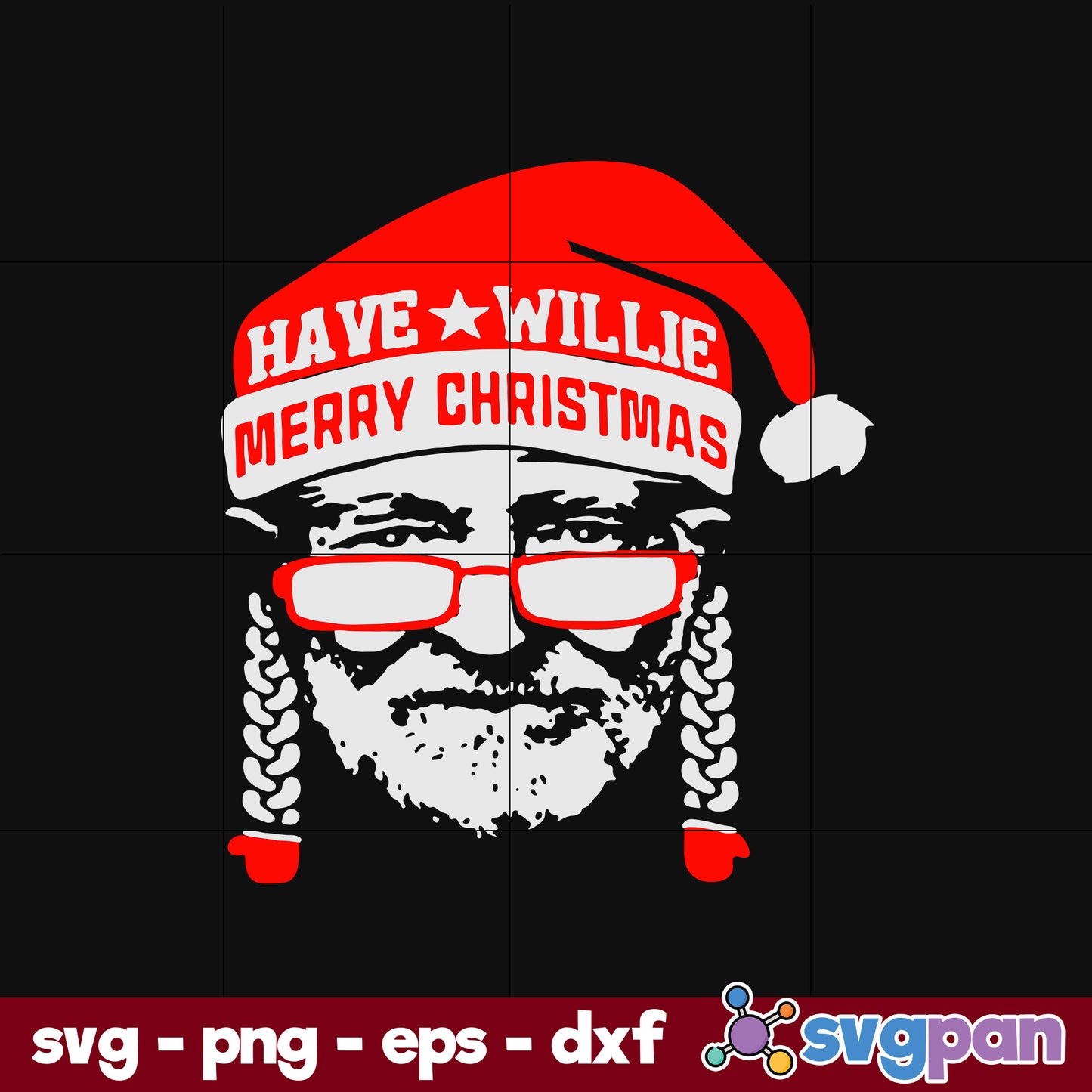 Christmas Let's Go Brandon Santa Claus SVG, Christmas SVG, PNG DXF EPS Digital File.