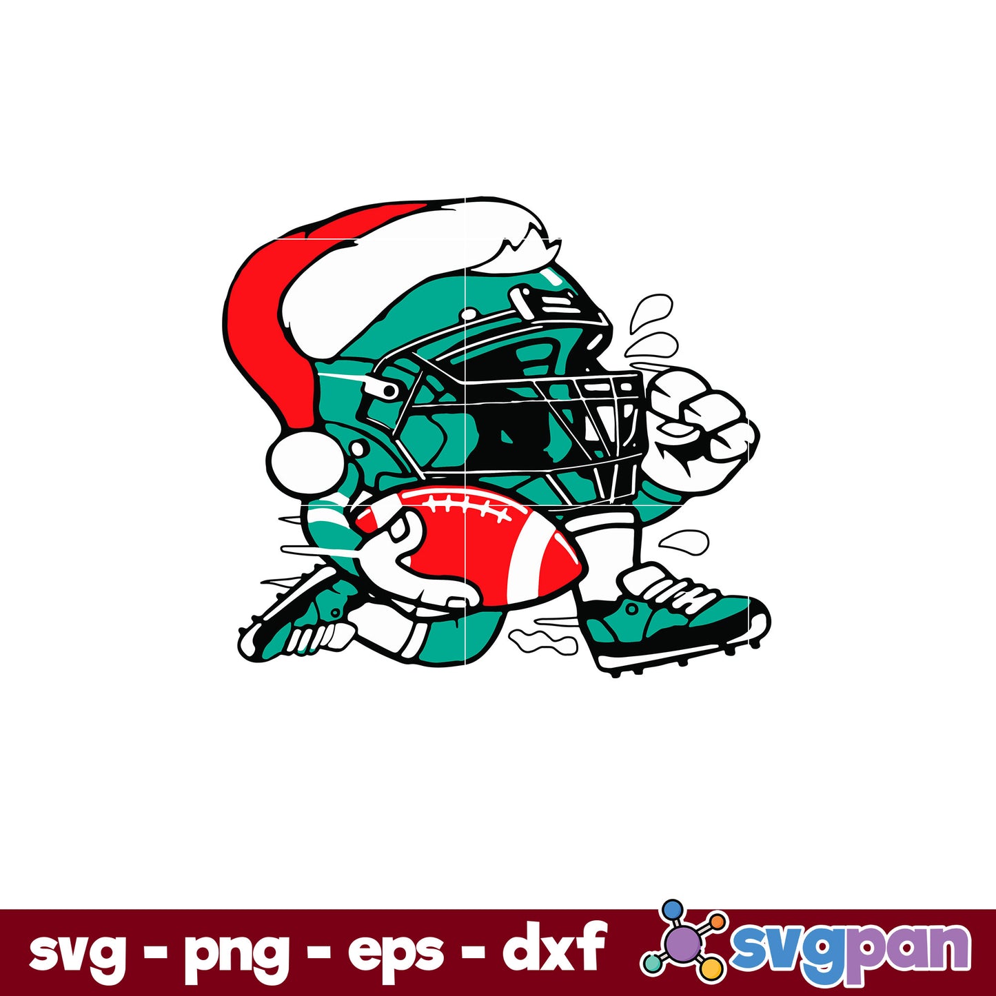 NFL Sport Merry Christmas SVG, Christmas SVG, PNG DXF EPS Digital File.
