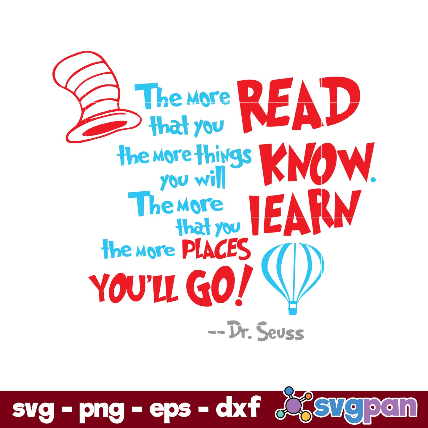 I Will Not Eat Them In a House SVG, Dr Seuss SVG