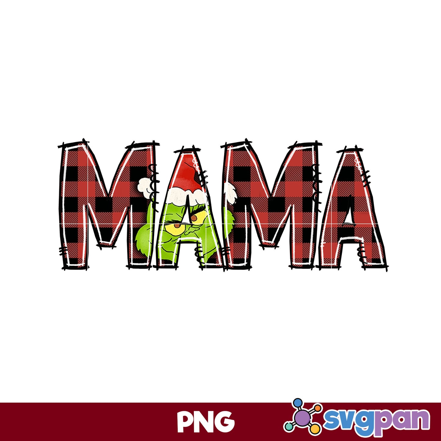 Mama Grinch PNG, Grinch Christmas PNG, Christmas PNG.