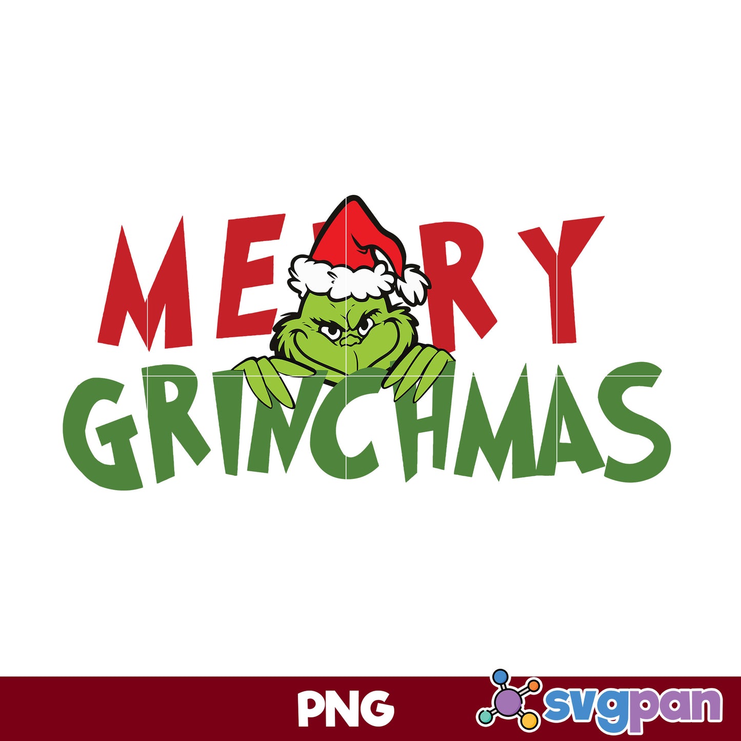 Merry Grinchmas Santa Claus Hat Christmas PNG, Christmas PNG