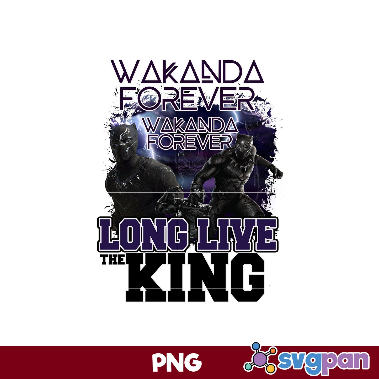 Long Live The King PNG, Marvel Black Panther PNG, Marvel PNG