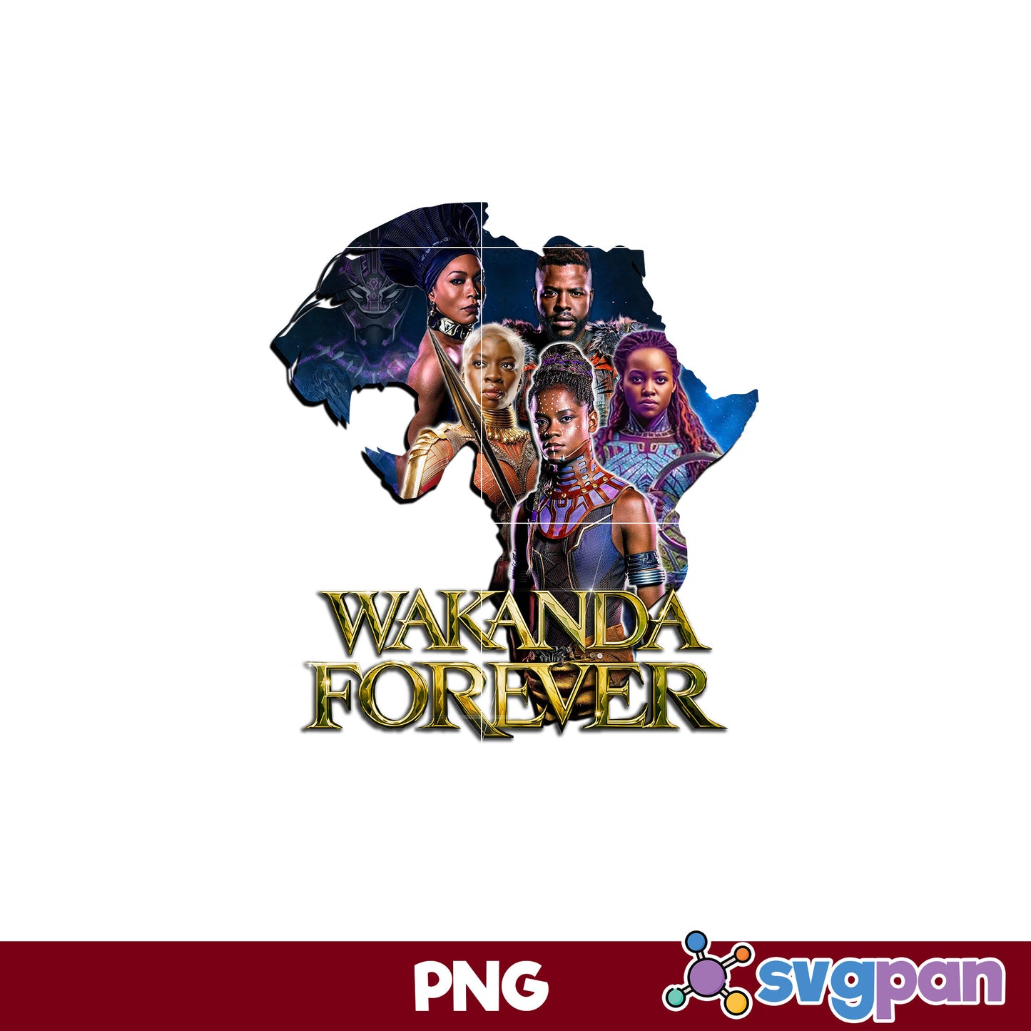 Marvel Black Panther PNG, Wakanda Forever PNG, Marvel PNG.