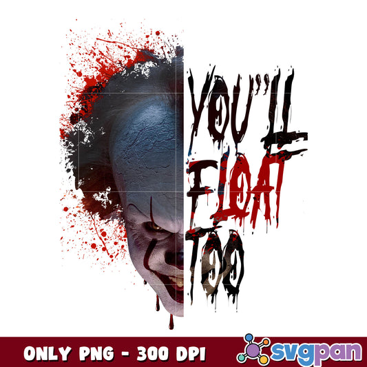 vinduesdekoration Pennywise png