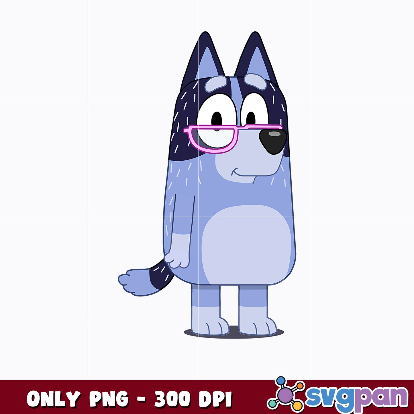 Nana Bluey png, Bluey png 