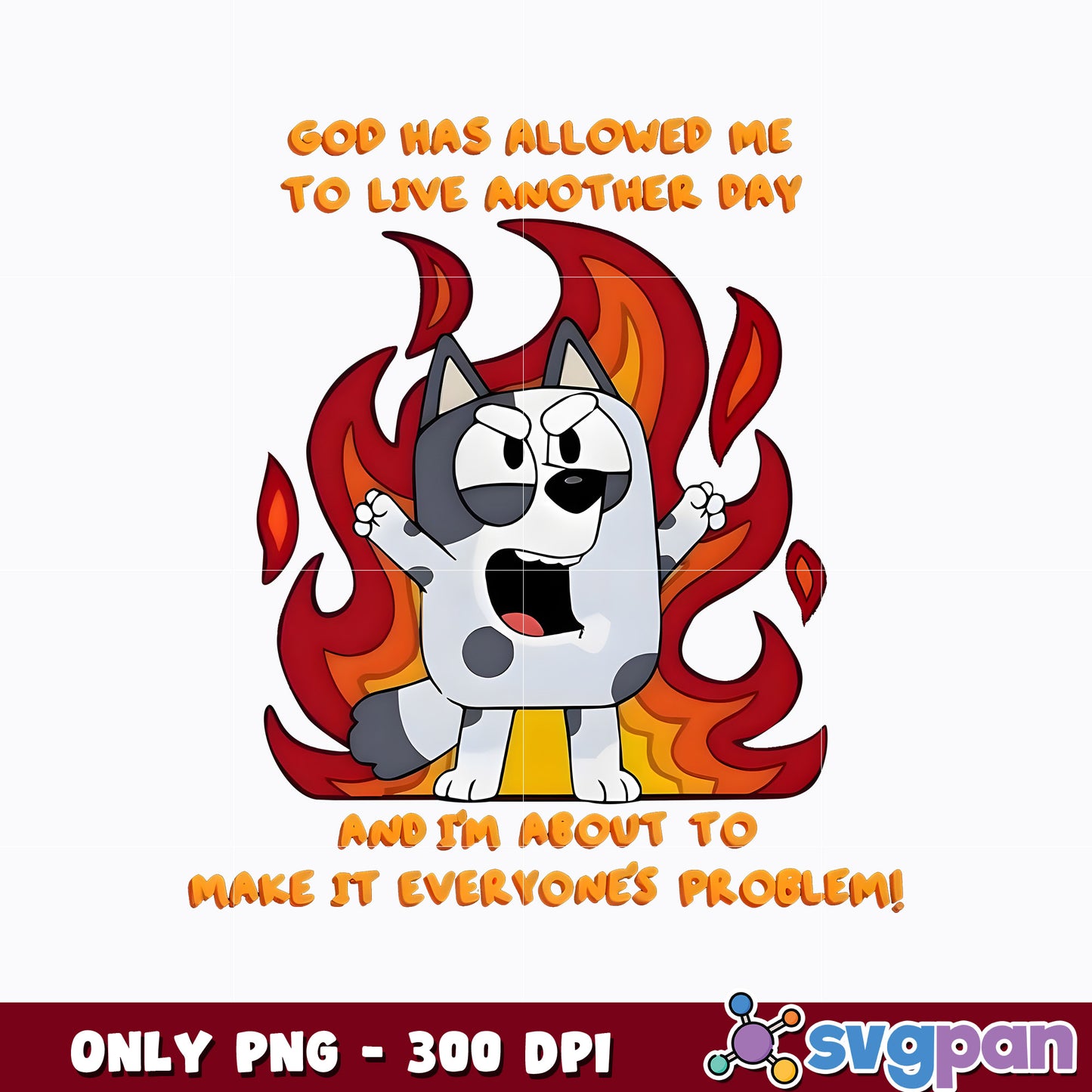 God has allowed me to live another day cartoon png  