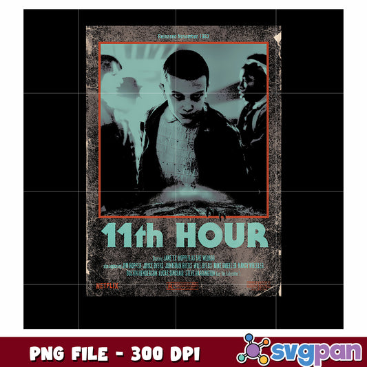 11th hour png, stranger things 5 png, eleven kid png
