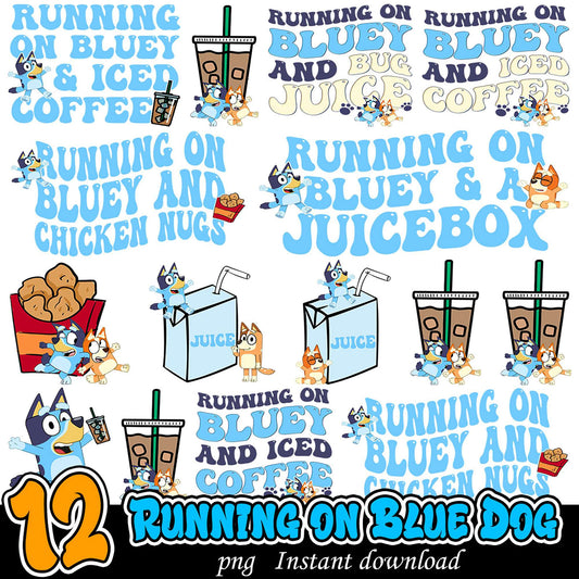 12 Bluey PNGs Drinks & Nuggets