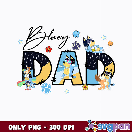 Bluey Dad  cartoon png  