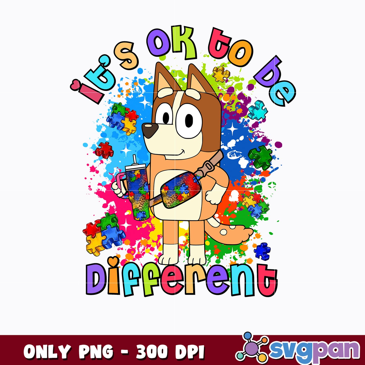 bingo it's ok to be Different png 