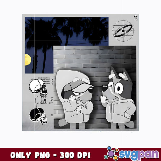 Bluey game cartoon png 