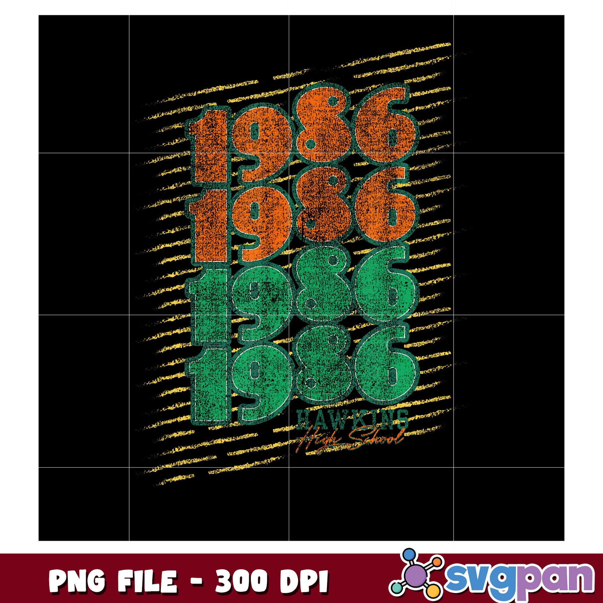 1986 logo png, new stranger things png, mystery movie png