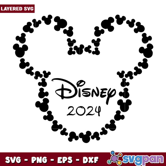 2024 Disney Vacation mickey  svg, Disney characters svg, Digital Download