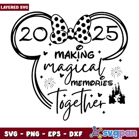 2025 Disney Magical Memories SVG