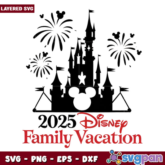 2025 family vacation png, disneyland vacation png,  disney cartoons png