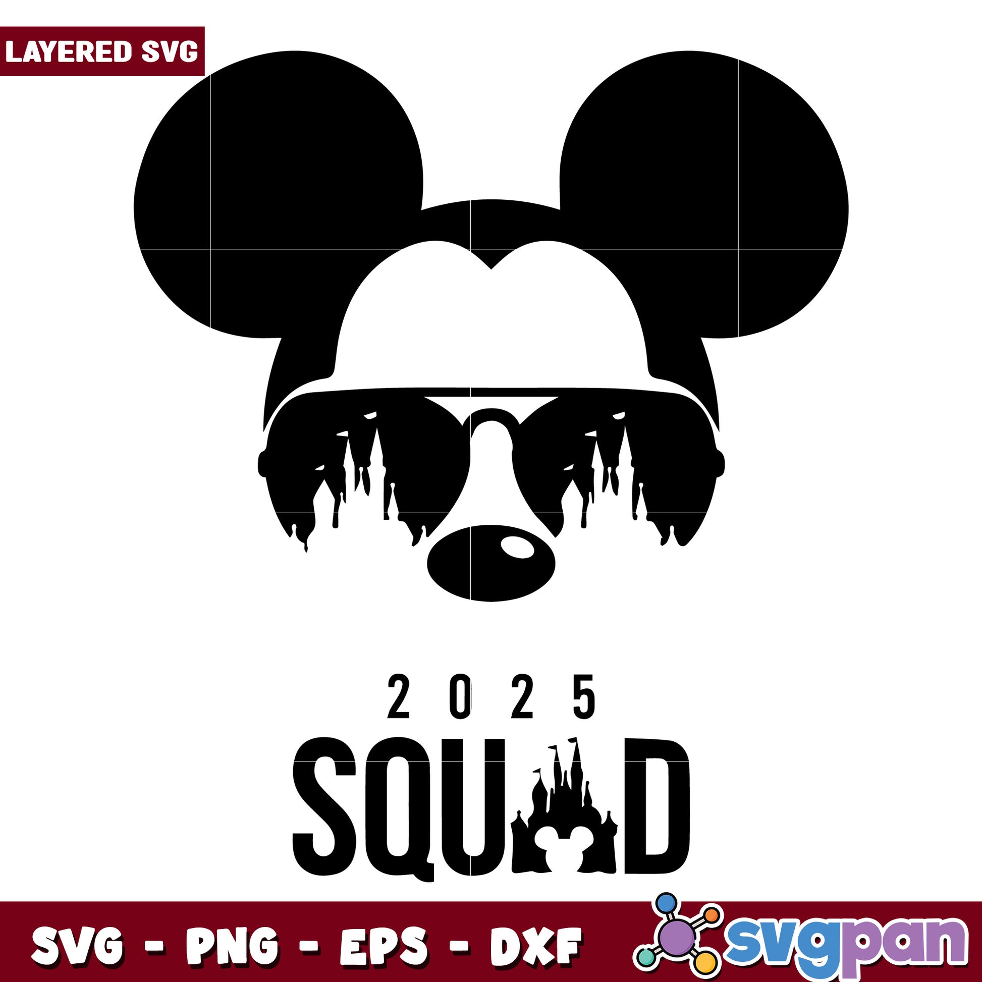 2025 squad design svg, disney mickey mouse svg, disney trip svg