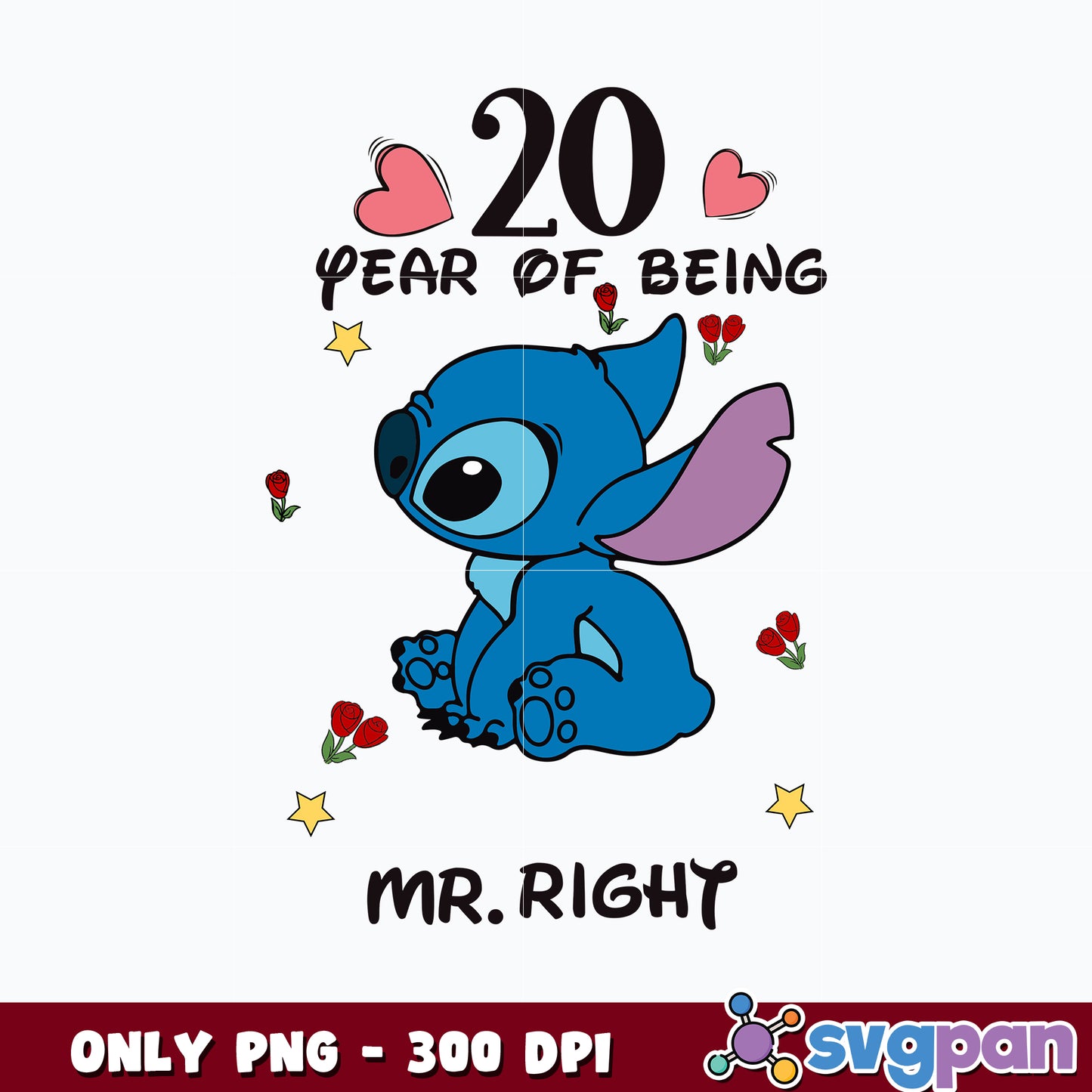 Stitch Red Nose Day png