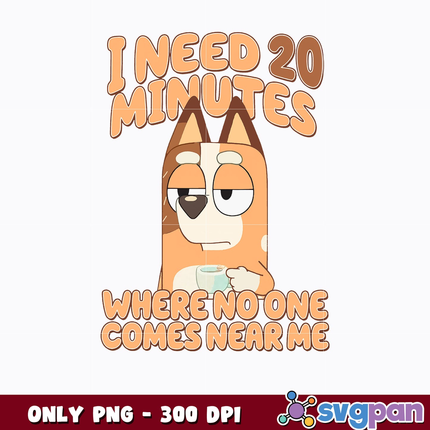 Bingo need 20 minutes cartoon png