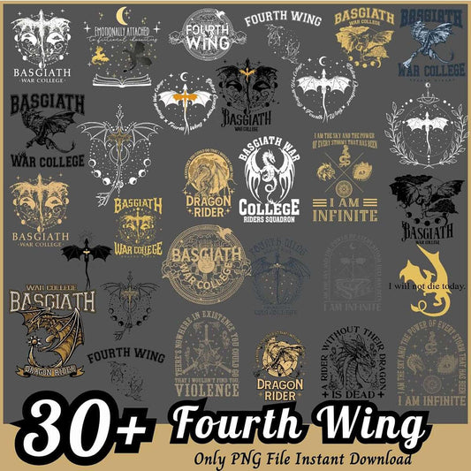 30+ Fourth Wing Dragon PNG Designs