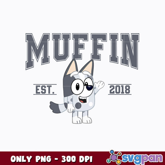 Muffin EST 2018 cartoon png