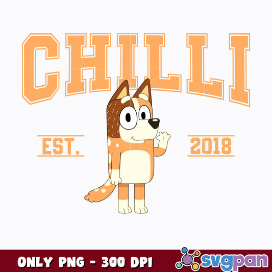 Chilli EST 2018 cartoon png