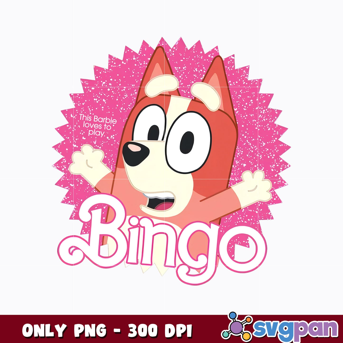 Bingo Barbie cartoon png