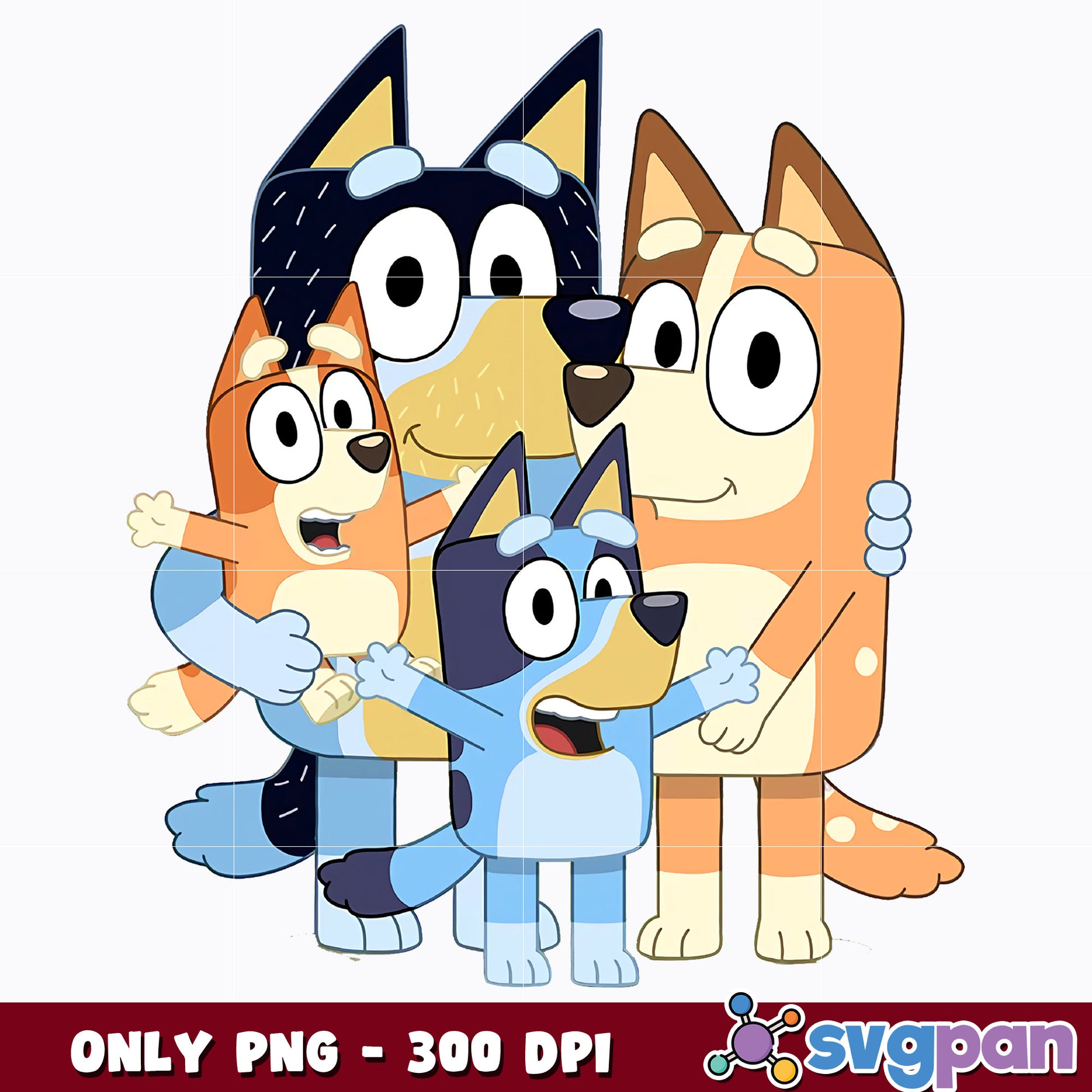 Bluey Mum Dad Chilli png