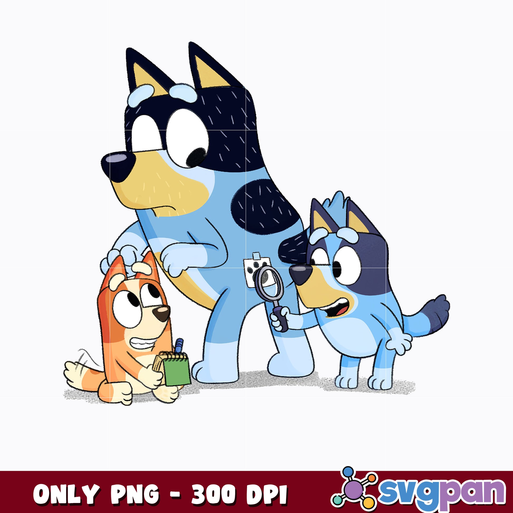 Bluey bingo dad cartoon png