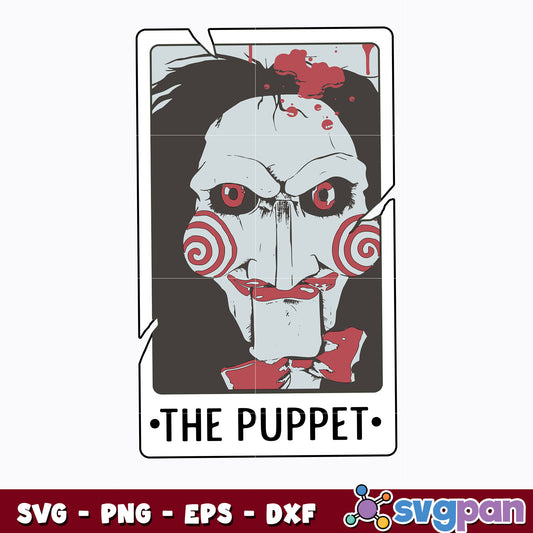 The Puppet Tarot Cards Svg
