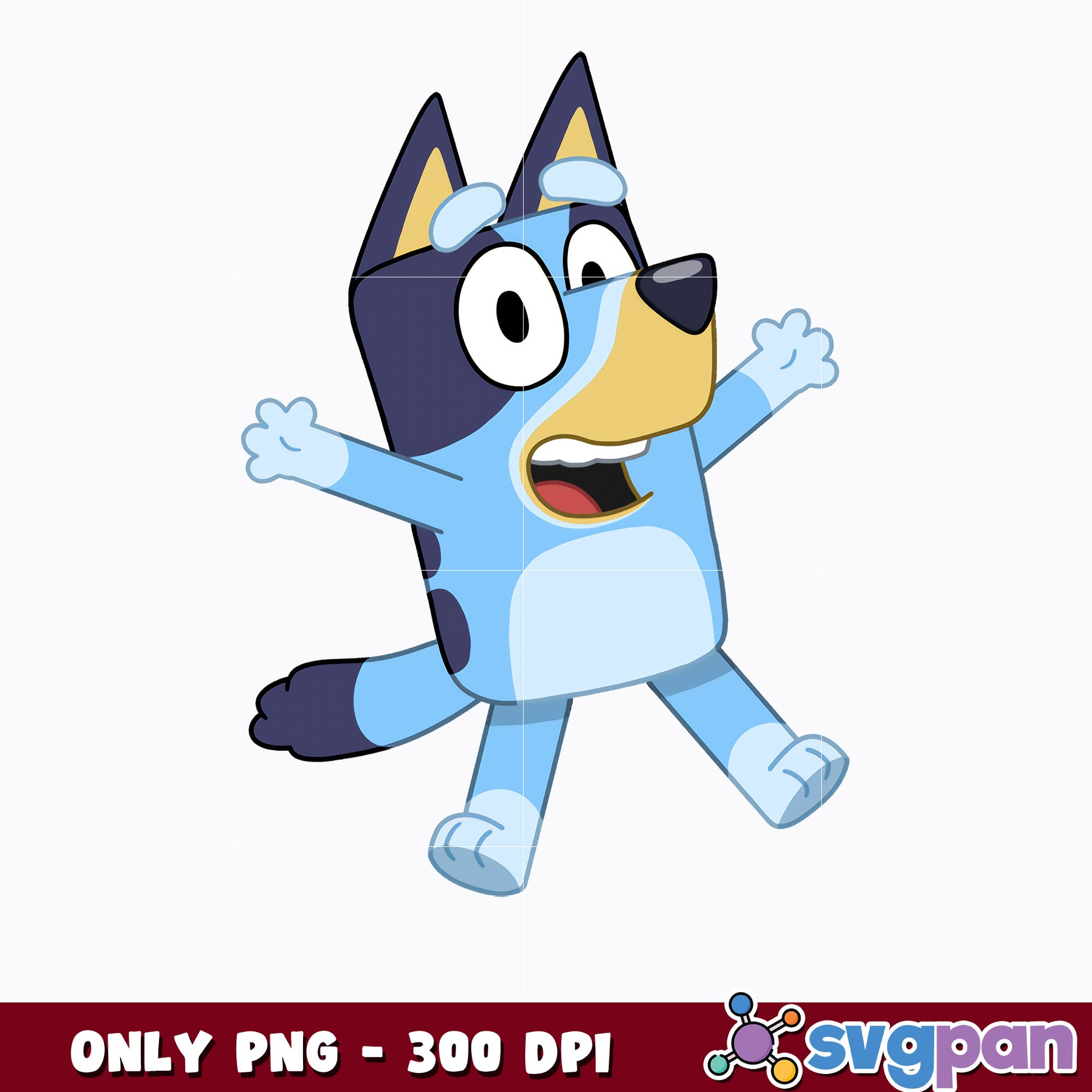 bluey heeler cartoon png 