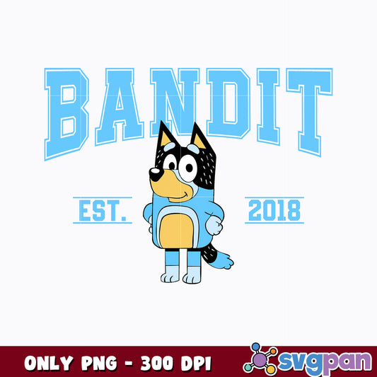 Bandit character est 2018 cartoon png