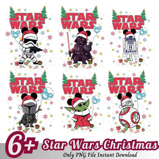 6 Star Wars Christmas PNG Images