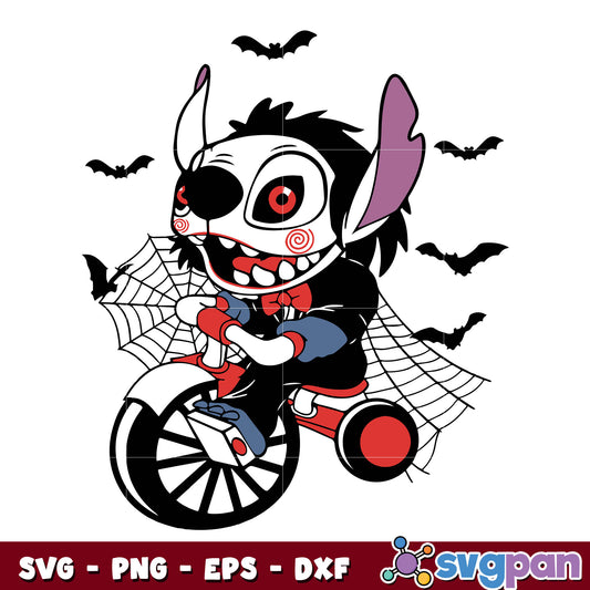 Stitch Jigsaw Costume Halloween Svg 