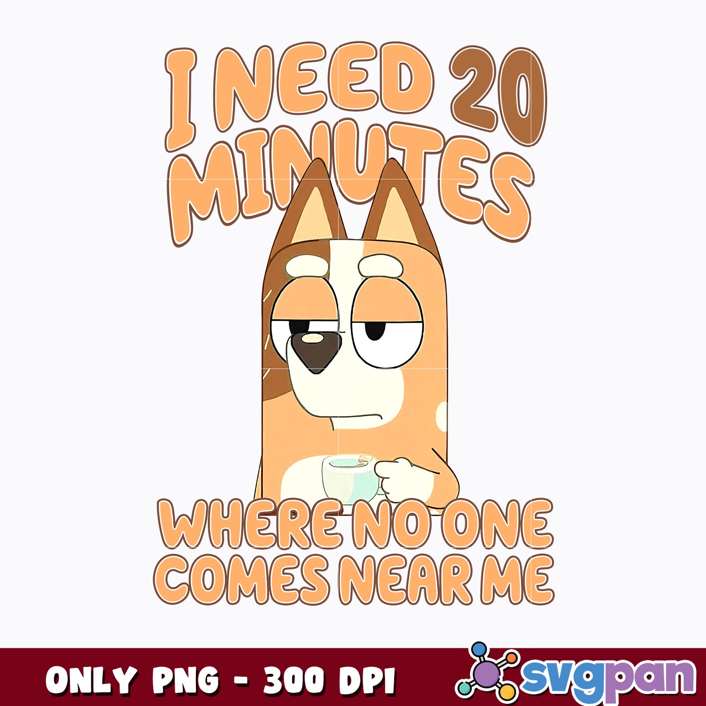 Bingo need 20 minutes cartoon png