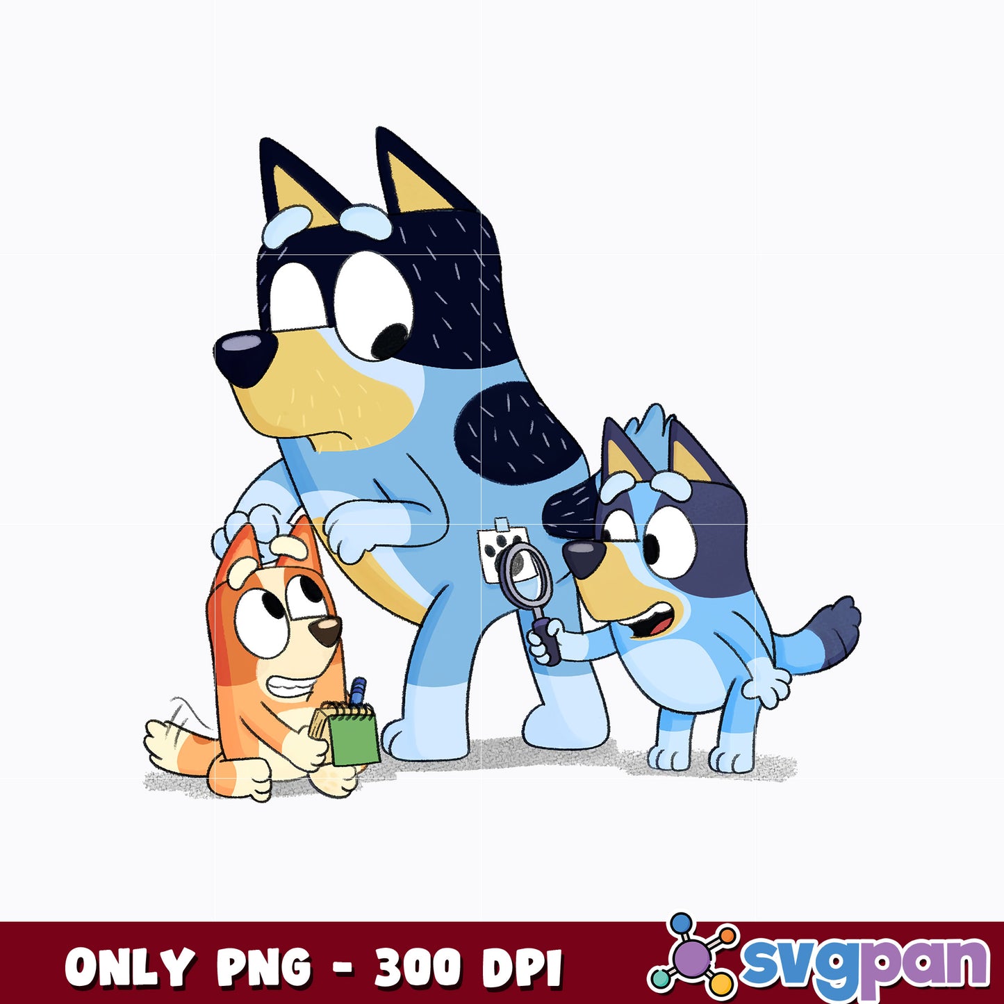 Bluey bingo dad cartoon png