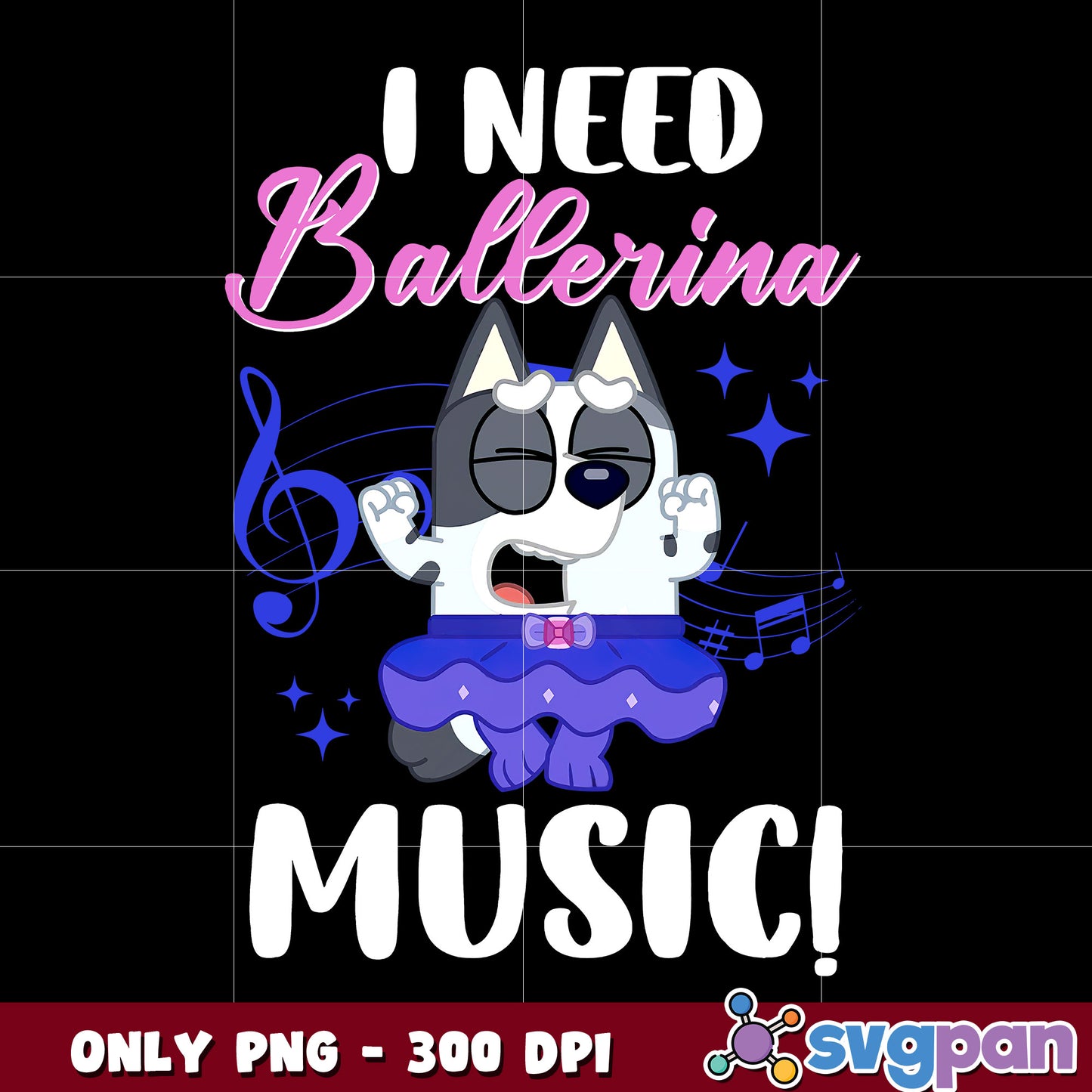 Muffin I need ballerina music png