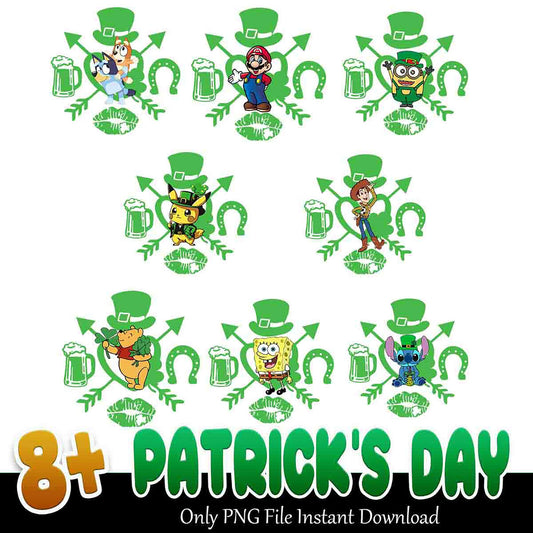 8+ St Patricks Day PNG Bundle