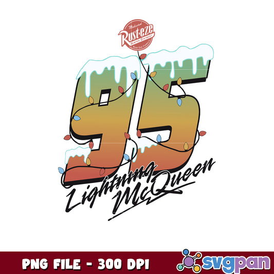 95 lightning mc queen png, christmas​ songs png, disney christmas png