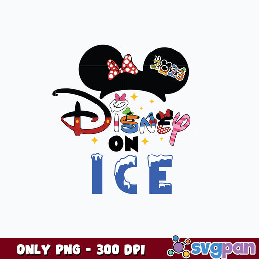 Bundle Minnie Mouse On Ice png