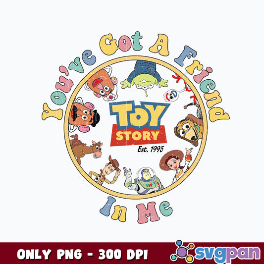   Toy Story Est 1995 Characters png