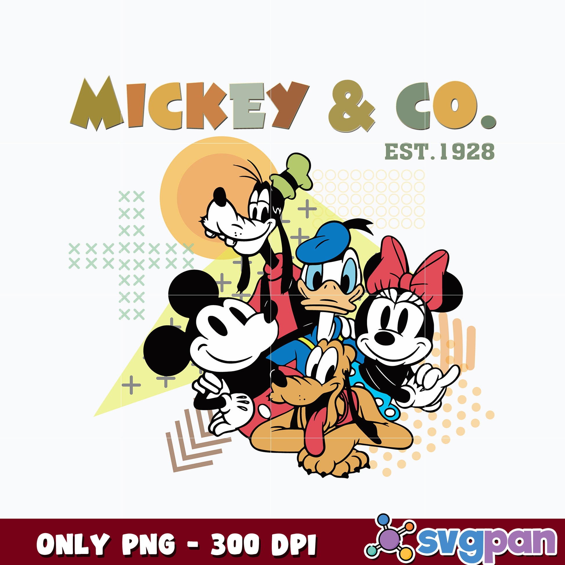 Mickey And Friends png