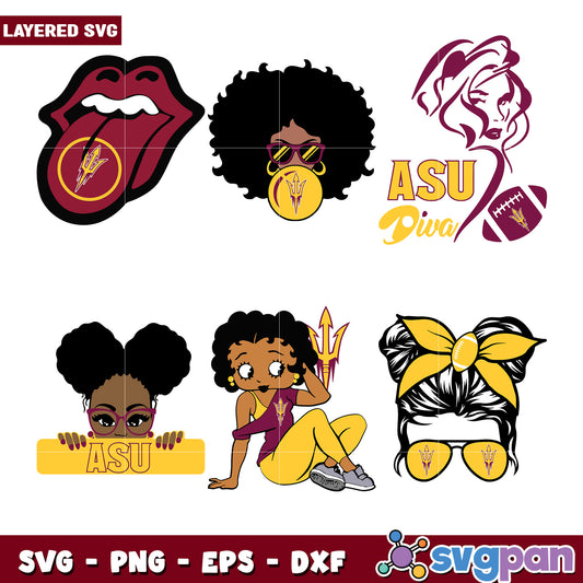 ASU SVG Bundle Diva Designs