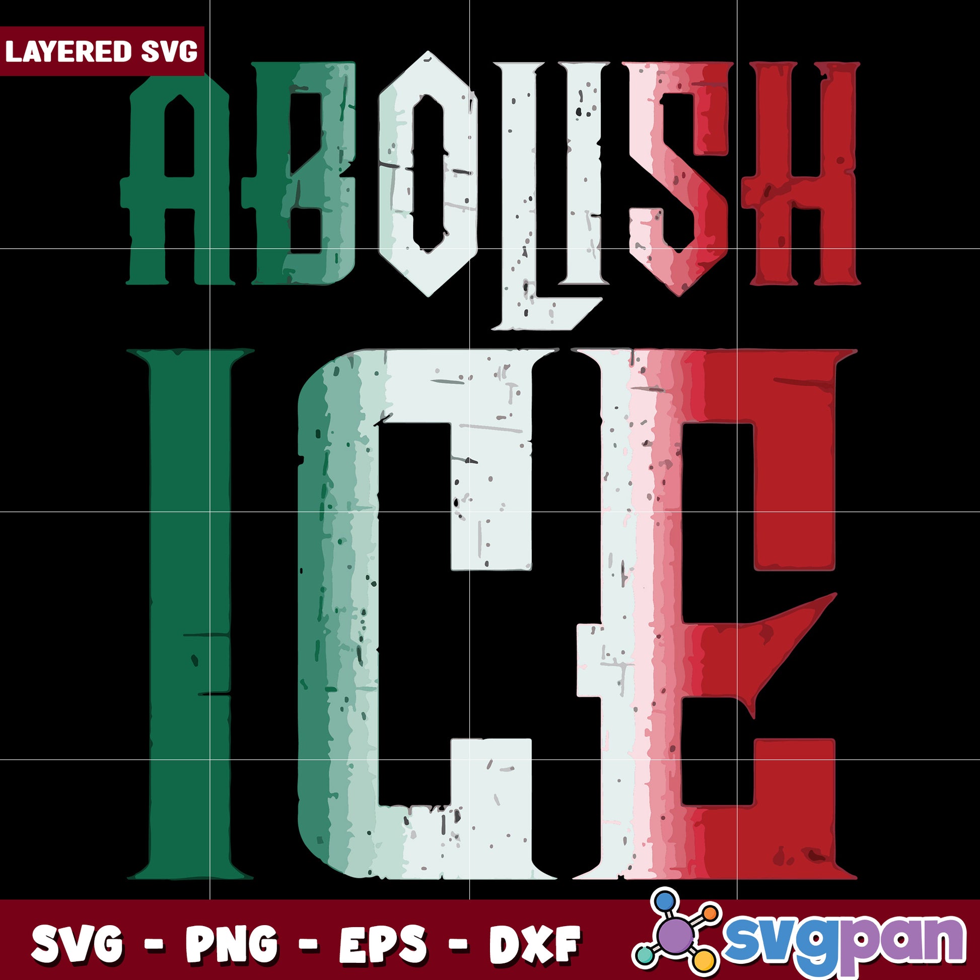 Aboush ice svg, anti war protest svg, peace activism svg