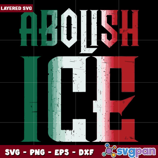 Aboush ice svg, anti war protest svg, peace activism svg