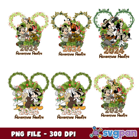 Adventure awaits png bundle