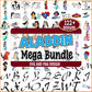 Aladdin alphabet svg bundle