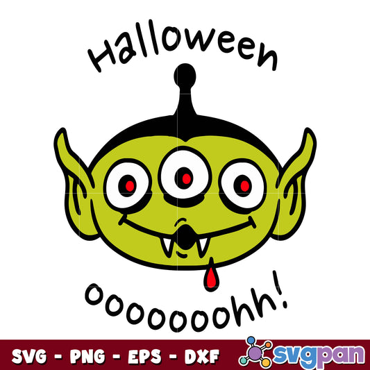 Alien Halloween Toy Story Dracula svg