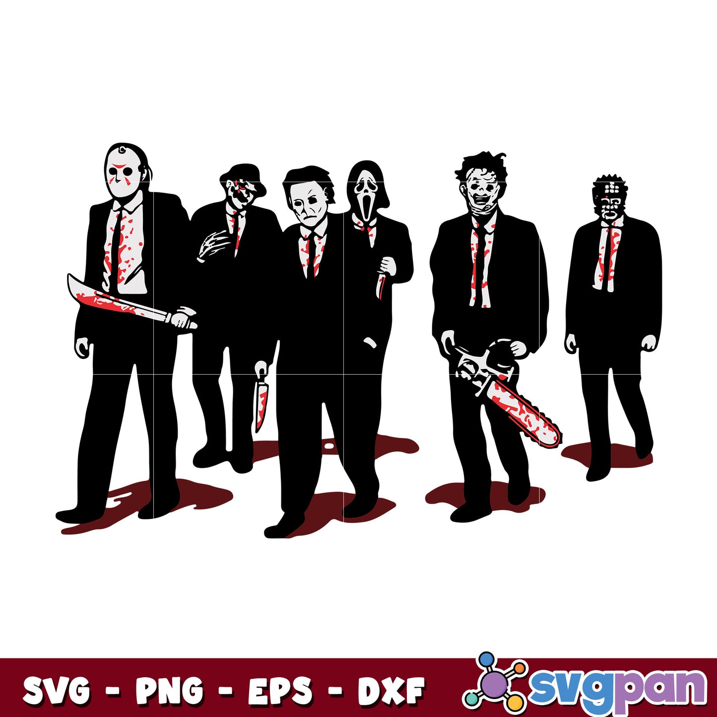 All Horror Movies Killer svg