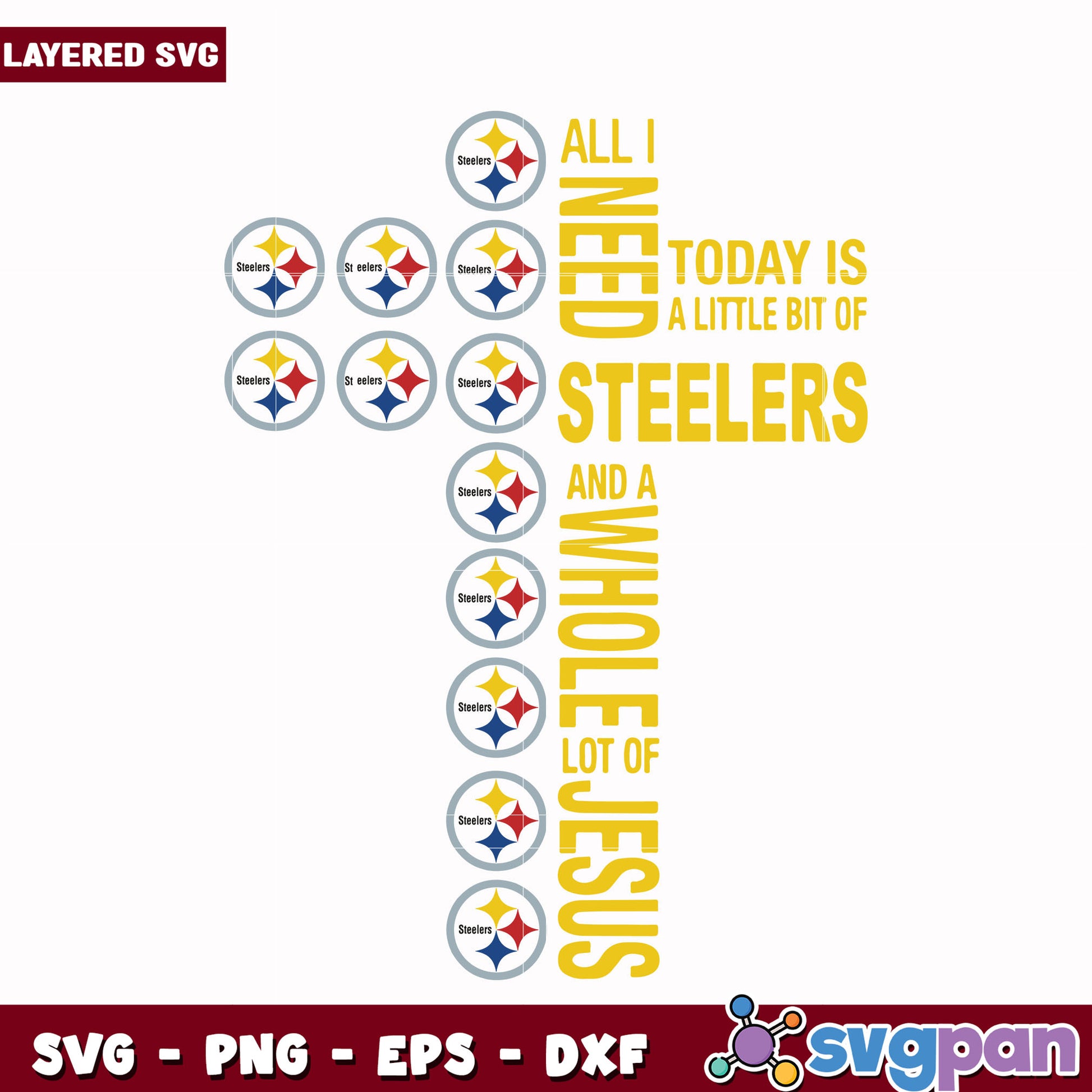 All I need today is a little bit of Steelers svg, nfl games svg, nfl league svg